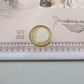 2012 Charles Dickens Birth Bicentenary Silver Proof 2 Pounds Coin Cover - UK PNC First Day Cover