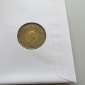 1999 Millennium 2000 5 Pounds Coin Cover - Guernsey First Day Covers
