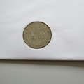 2000 New Millennium Nation 1 Dollar Coin Cover - Kiribati PNC First Day Covers