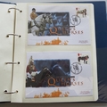 1997 Golden Wedding Anniversary Queen Elizabeth II First Day Coin Cover Collection 12 Covers