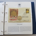 2001 Golden Jubilee 100 Days To Go Coin Cover Collection - PNC First Day Covers