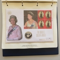2002 The Queen's Golden Jubilee Coin Cover Collection - 16 PNC First Day Covers