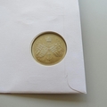 1997 Queen's Golden Wedding Anniversary Silver 5 Pounds Coin Cover - UK First Day Covers