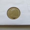2000 The Queen Mother Centenary Crown Coin Cover - Isle of Man First Day Covers