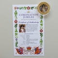 2013 The Queen's Coronation Jubilee Guernsey 50p Pence Coin - 1953 Coronation Ceremony