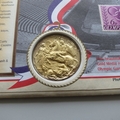 1996 Centennial Olympic Games Gold Medal Winners First Day PNC Cover - David Hemery - Benham