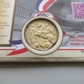1996 Centennial Olympic Games Gold Medal Winners First Day PNC Cover - Steve Ovett - Benham