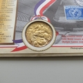 1996 Centennial Olympic Games Gold Medal Winners First Day PNC Cover - Lynn Davies - Benham