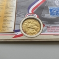1996 Centennial Olympic Games Gold Medal Winners First Day PNC Cover - Richard Meade - Benham