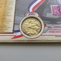 1996 Centennial Olympic Games Gold Medal Winners First Day PNC Cover - Allan Wells - Benham