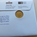 2005 Exploring Menai Straits 1 Pound Coin Cover -  St. David's Day - Royal Mail First Day Cover