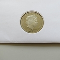 2003 Queen's Coronation Jubilee 5 Crowns Coin Cover - Niue PNC First Day Covers - IS Crown
