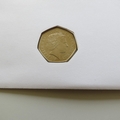 2003 The Queen's Coronation Jubilee 50p Pence Coin Cover - PN Guinea PNC FDC - Throne