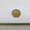 2003 Queen's Coronation Jubilee 50p Pence Coin Cover - PN Guinea PNC FDC - Royal Regalia