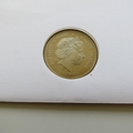 2003 The Queen's Coronation Jubilee 5 Crowns Coin Cover - TDC PNC First Day Covers - Sceptre