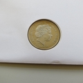 2003 The Queen's Coronation Jubilee 5 Crowns Coin Cover - Tokelau PNC First Day Covers - Crown