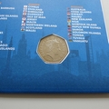 2014 Glasgow 2014 Commonwealth Games 50p Pence Coin Cover - Royal Mail First Day Covers