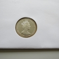 2002 The Queens Golden Jubilee Silver 50p Coin Cover - Falkland Islands PNC First Day Covers