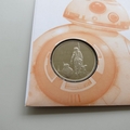 2017 Star Wars BB-8 Medal Cover - Royal Mail First Day Cover