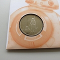 2017 Star Wars BB-8 Medal Cover - Royal Mail First Day Cover