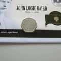 2021 John Logie Baird Innovation In Science 50p Coin Cover - UK PNC First Day Covers