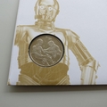 2017 Star Wars C-3PO Medal Cover - Royal Mail First Day Cover