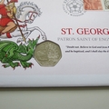 2024 St George Patron Saint of England 50p Pence Coin Cover - UK PNC First Day Covers