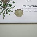2024 St Patrick Patron Saint of Ireland 50p Pence Coin Cover - UK PNC First Day Covers