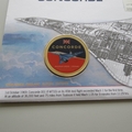 2009 Supersonic Concorde 40th Anniversary Medal Cover - UK PNC First Day Covers