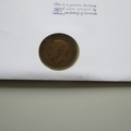 2006 Edward VIII Accession 70th Anniversary 1 Penny Coin Cover - Benham Signed First Day Covers