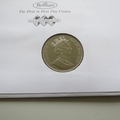 2008 Ian Flemming Centenary of Birth 1 Crown Coin Cover - Benham Signed UK PNC First Day Covers