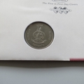 2011 President Obama and First Lady Visit United Kingdom 10 Vatu Coin Cover - Benham UK PNC