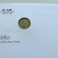 2012 Merry Christmas 1 Shilling Coin Cover - Benham Signed UK PNC First Day Covers