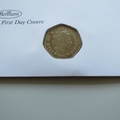 2012 Charles Dickens Isle of Man 50p Pence Coin Cover - Benham Signed UK PNC First Day Covers