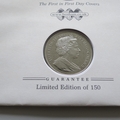 2015 Princess Charlotte of Cambridge 1 Crown Coin Cover - Benham UK PNC First Day Covers