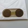1974 King Edward VII Penny 70th Anniversary Coin Cover - UK PNC First Day Covers