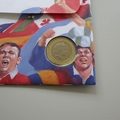 1999 Rugby World Cup 2  Pounds Coin Cover - Royal Mail First Day Cover