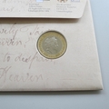 2009 Robert Burns 250th Anniversary of Birth 2 Pounds Coin Cover - Royal Mail First Day Cover
