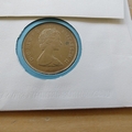 1980 HM Queen Elizabeth The Queen Mother 80th Birthday Crown Coin Cover - First Day Covers