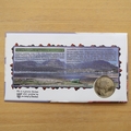 2003 Scotland British Journey 1 Crown Coin Cover - Benham First Day Cover Signed