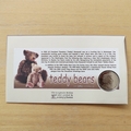 2005 Teddy Bears Centenary 1 Dollar Coin Cover - Benham First Day Cover Signed