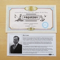 2003 Le Paquebot 25 Euro Coin Cover - Benham First Day Cover Signed
