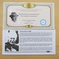 2001 Marconi Beginnings of Radio Centenary 2 Pounds Coin Cover - Benham First Day Cover Signed