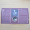 2002 A Tribute to  HM King George VI Silver Crown Coin Cover - Benham First Day Cover