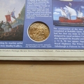 1997 Cabot's Discovery of North America 500th Anniversary Coin Cover - Benham First Day Cover