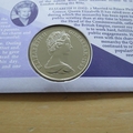 1999 Queen Victoria 20th Century British Monarchs Crown Coin Cover - Benham First Day Cover