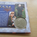 2000 Prince William 18th Birthday Isle of Man Crown Coin Cover - Benham First Day Cover - Signed