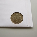 1997 The Queen's Golden Wedding Anniversary 5 Pounds Coin Cover - UK First Day PNC Cover