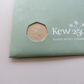 2009 Kew Gardens 250th Anniversary 50p Pence Coin Cover - Royal Mail First Day Covers
