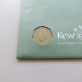 2009 Kew Gardens 250th Anniversary 50p Pence Coin Cover - Royal Mail First Day Covers